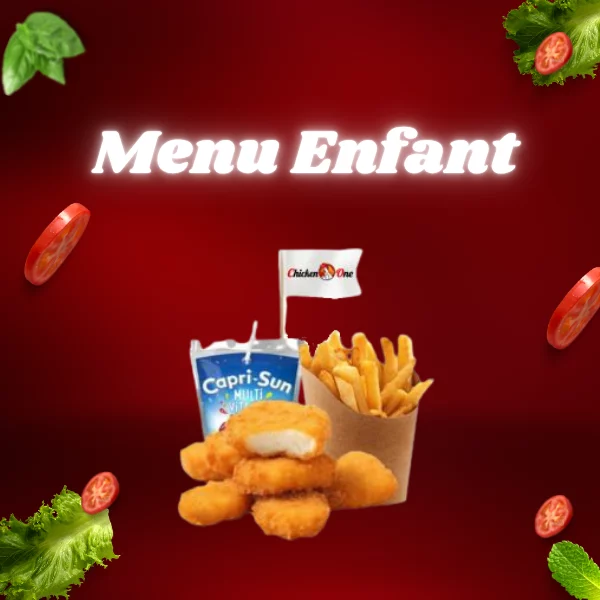 Menu Enfant